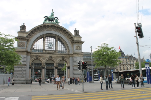 Lucerne train station. There is something about train stations which helps me uniquely identify a city.